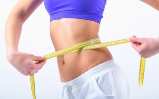 flachen Bauch