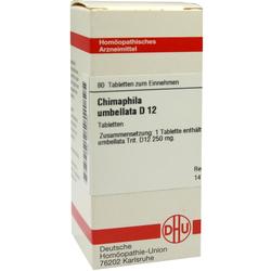 CHIMAPHILA UMBELLATA D 12 Tabletten