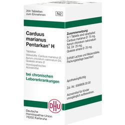 CARDUUS MARIANUS PENTARKAN H Tabletten