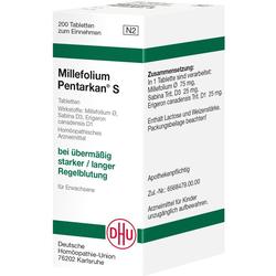 MILLEFOLIUM PENTARKAN S Tabletten