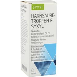 HARNSÄURETROPFEN F Syxyl Lösung