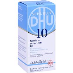 BIOCHEMIE DHU 10 Natrium sulfuricum D 6 Tabletten