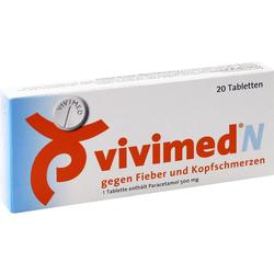 VIVIMED N gegen Fieber und Kopfschmerzen Tabletten