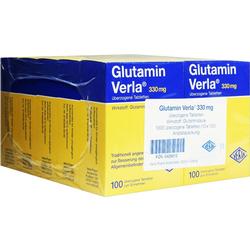 GLUTAMIN VERLA überzogene Tabletten