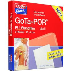 GOTA-POR PU Wundfilm 10x6 cm steril Pflaster