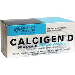 CALCIGEN D 600 mg/400 I.E. Kautabletten