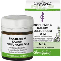 BIOCHEMIE 6 Kalium sulfuricum D 12 Tabletten