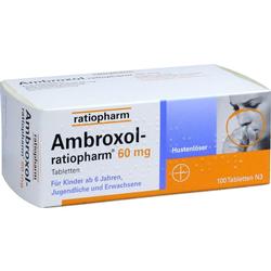 AMBROXOL-ratiopharm 60 mg Hustenlöser Tabletten