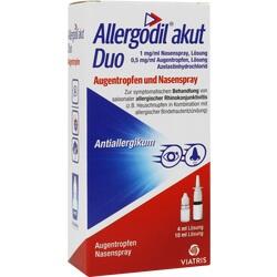 ALLERGODIL akut Duo 4ml AT akut/10ml NS akut