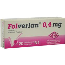 FOLVERLAN 0,4 mg Tabletten