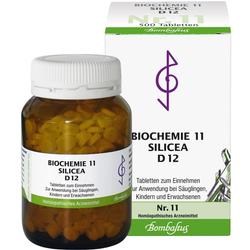 BIOCHEMIE 11 Silicea D 12 Tabletten