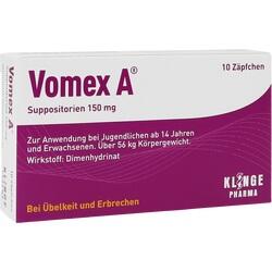 VOMEX A 150 mg Suppositorien