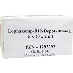 LOPHAKOMP B 12 Depot 1000 myg Injektionslösung