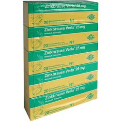 ZINKBRAUSE Verla 25 mg Brausetabletten