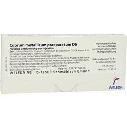 CUPRUM METALLICUM praep.D 6 Ampullen