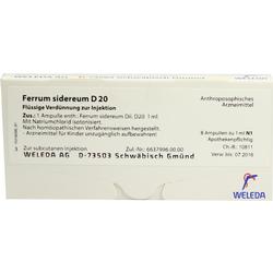 FERRUM SIDEREUM D 20 Ampullen