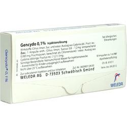 GENCYDO 0,1% Injektionslösung