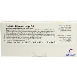 SOLUTIO SILICEAE comp.D 6 Ampullen