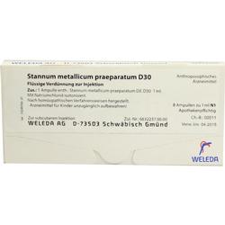 STANNUM METALLICUM praeparatum D 30 Ampullen