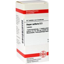 HEPAR SULFURIS D 3 Tabletten