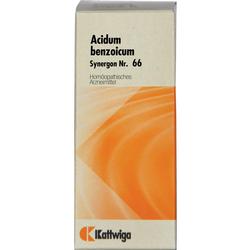 SYNERGON KOMPLEX 66 Acidum benzoicum Tropfen