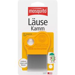 MOSQUITO Nissenkamm Metall mit Lupe