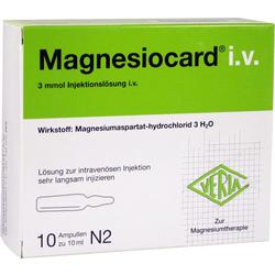 MAGNESIOCARD i.v. Injektionslösung