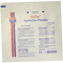 GOTAC HydroGel-Pflaster L 10x10 cm steril