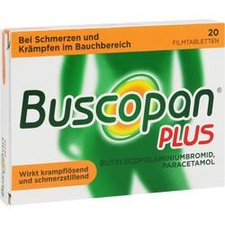 BUSCOPAN plus 10 mg/500 mg Filmtabletten