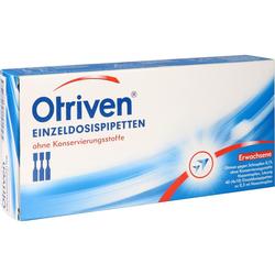 OTRIVEN 0,1% Nasentropfen Einzeldosispipetten