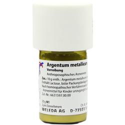 ARGENTUM METALLICUM praeparatum D 20 Trituration