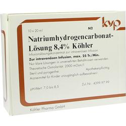 NATRIUMHYDROGENCARBONAT-Lösung 8,4% Köhler