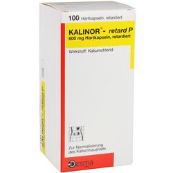 KALINOR retard P 600 mg Hartkapseln