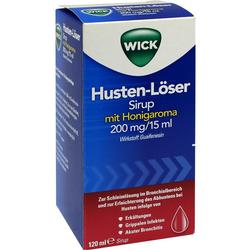 WICK Husten Löser Sirup m.Honigaroma