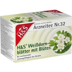 H&S Weißdornblätter mit Blüten Filterbeutel