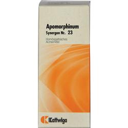 SYNERGON KOMPLEX 23 Apomorphinum N Tropfen