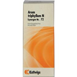 SYNERGON KOMPLEX 72 Arum triphyllum N Tropfen