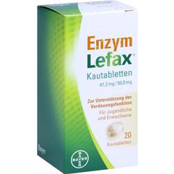 ENZYM LEFAX Kautabletten