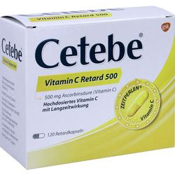 CETEBE Vitamin C Retardkapseln 500 mg