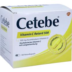 CETEBE Vitamin C Retardkapseln 500 mg