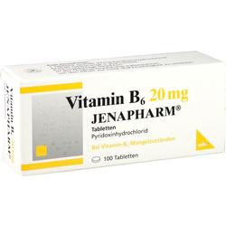 VITAMIN B6 20 mg Jenapharm Tabletten