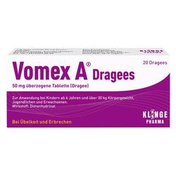 VOMEX A Dragees 50 mg überzogene Tabletten