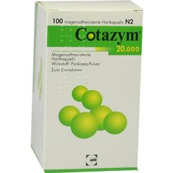 COTAZYM 20.000 Pellets magensaftresistente Kapseln