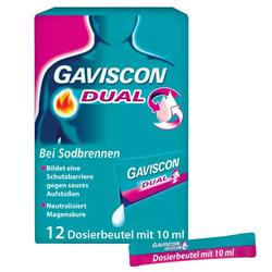 GAVISCON Dual 500mg/213mg/325mg Suspens.im Beutel