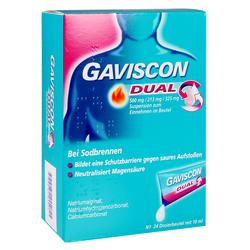 GAVISCON Dual 500mg/213mg/325mg Suspens.im Beutel