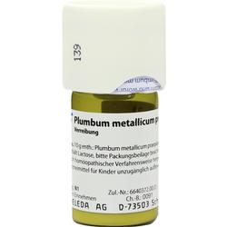 PLUMBUM METALLICUM praep. D 6 Trituration