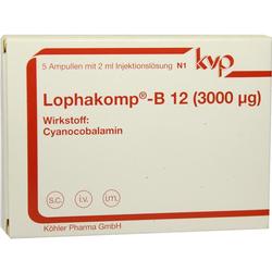 LOPHAKOMP B12 3.000 myg Injektionslösung