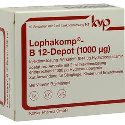 LOPHAKOMP B 12 Depot 1000 myg Injektionslösung