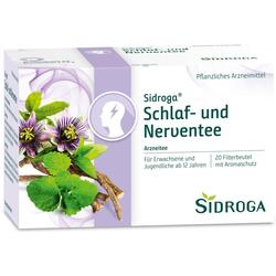 SIDROGA Schlaf- und Nerventee Filterbeutel