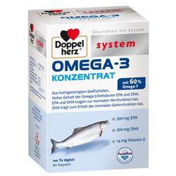 DOPPELHERZ Omega-3 Konzentrat system Kapseln